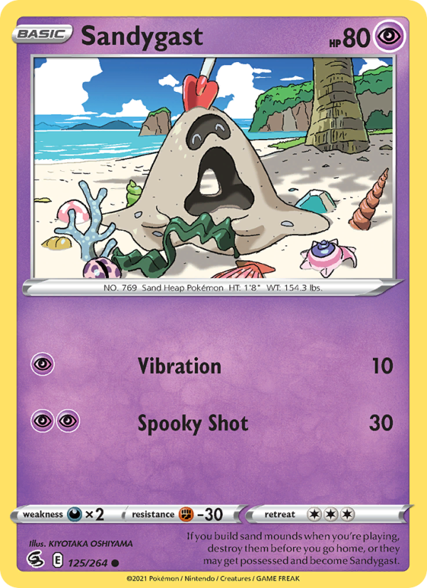 Sandygast - Pokémon TCG Card