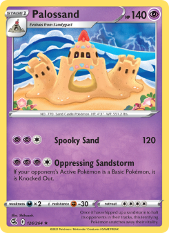 Palossand - pokemon TCG Card