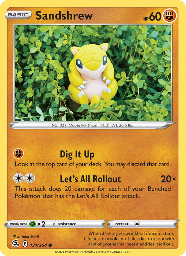Sandshrew - Pokémon TCG Card