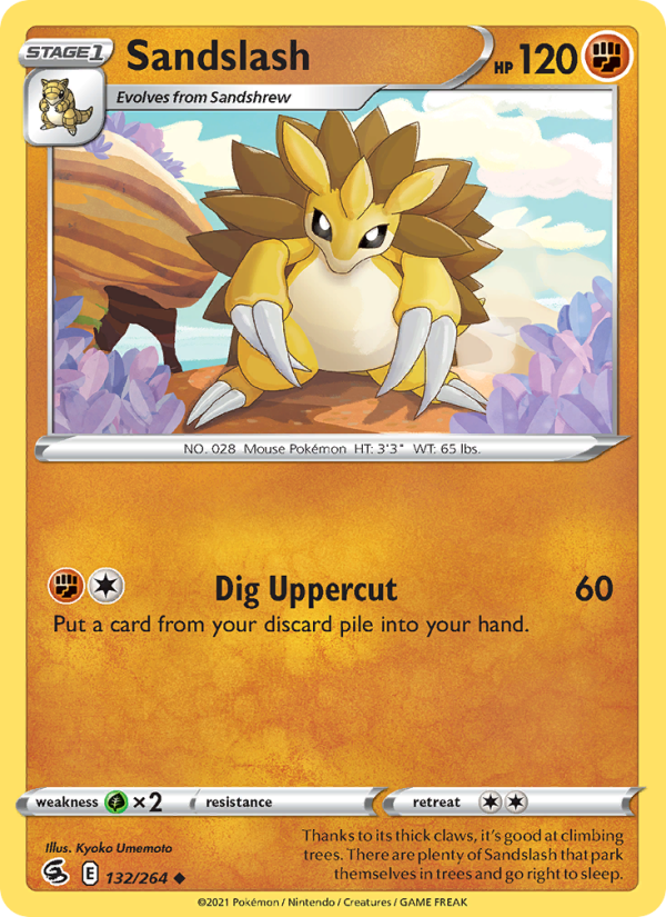 Sandslash - Pokémon TCG Card