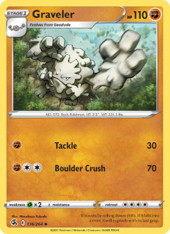 Graveler - pokemon TCG Card