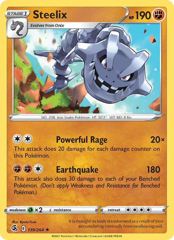 Steelix - Pokémon TCG Card