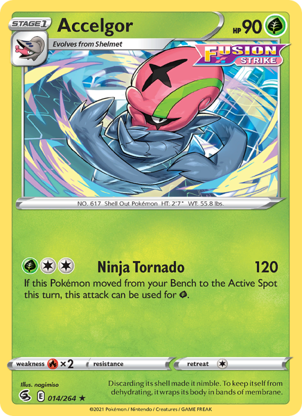 Accelgor - Pokémon TCG Card