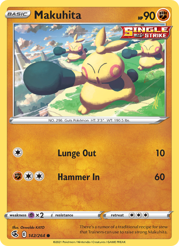 Makuhita - Pokémon TCG Card