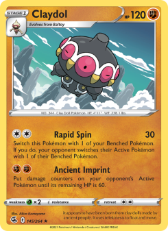 Claydol - pokemon TCG Card