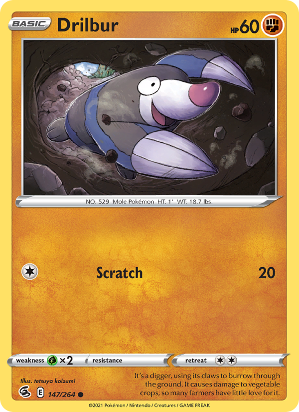 Drilbur - Pokémon TCG Card