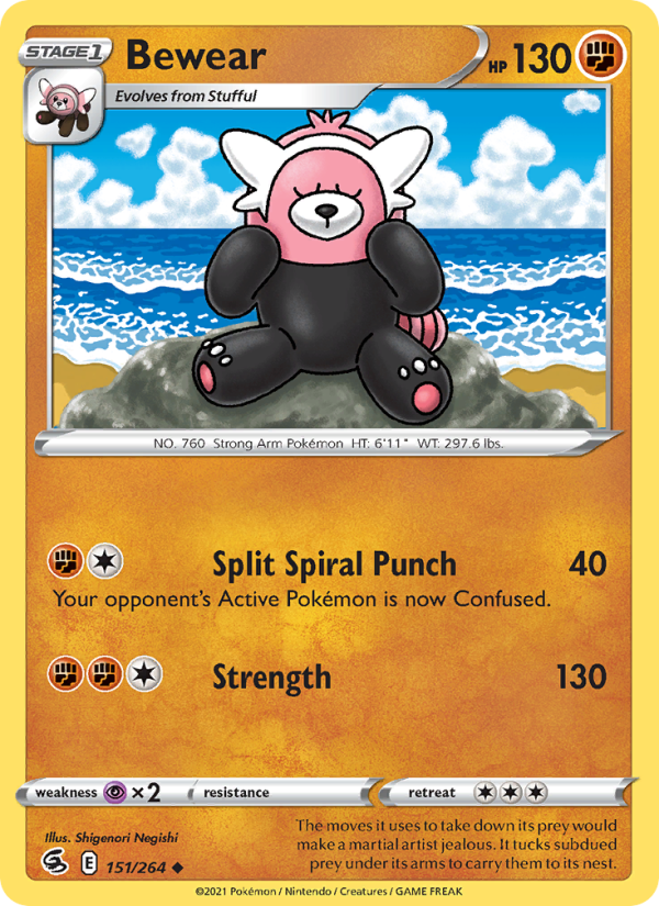 Bewear - Pokémon TCG Card