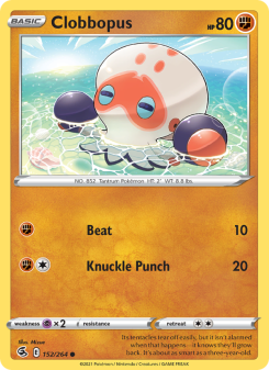 Clobbopus - pokemon TCG Card