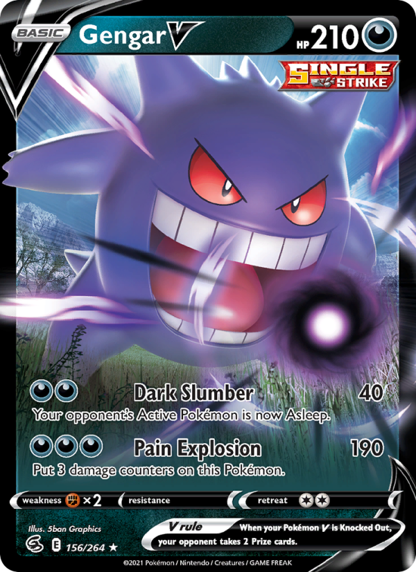 Gengar V - Pokémon TCG Card