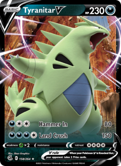 Tyranitar V - pokemon TCG Card