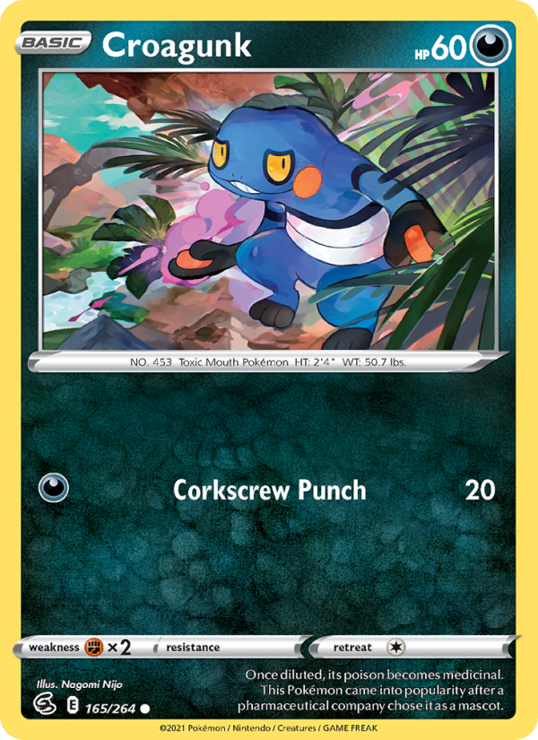 Croagunk - Pokémon TCG Card