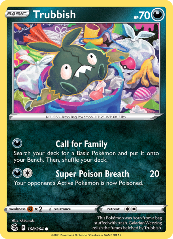 Trubbish - Pokémon TCG Card