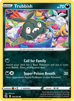 Trubbish - pokemon TCG Card