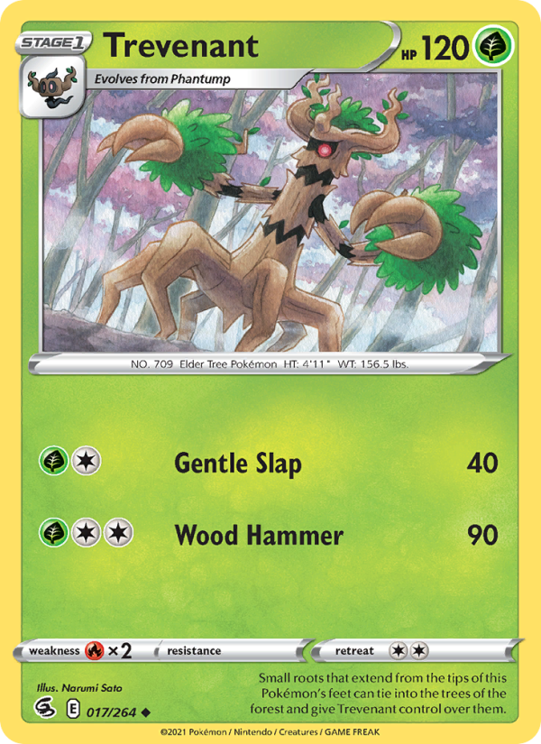 Trevenant - Pokémon TCG Card