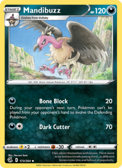 Mandibuzz - pokemon TCG Card