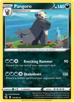 Pangoro - pokemon TCG Card