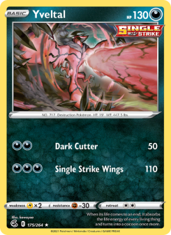 Yveltal - pokemon TCG Card
