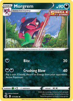 Morgrem - pokemon TCG Card