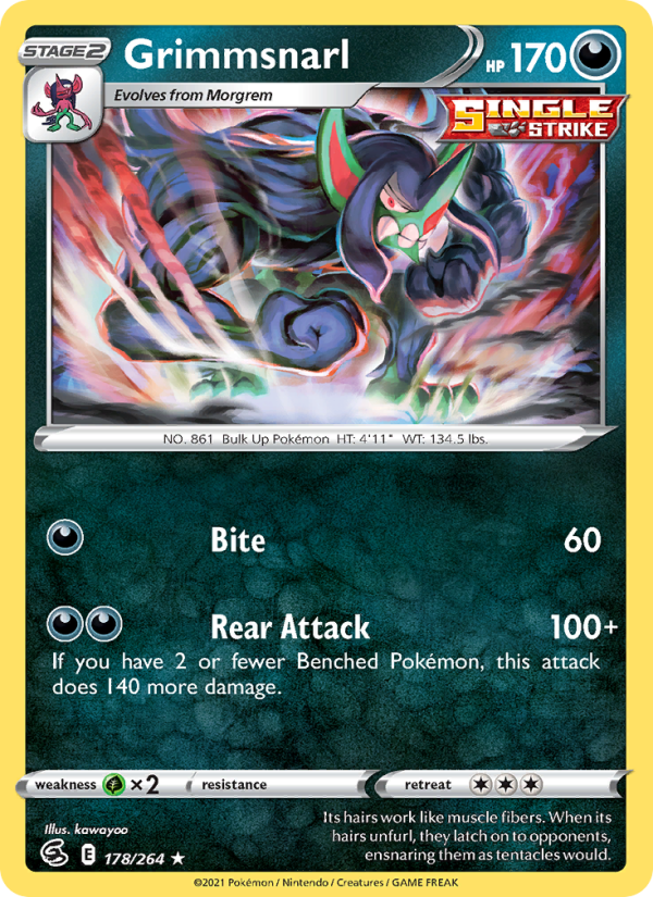 Grimmsnarl - Pokémon TCG Card