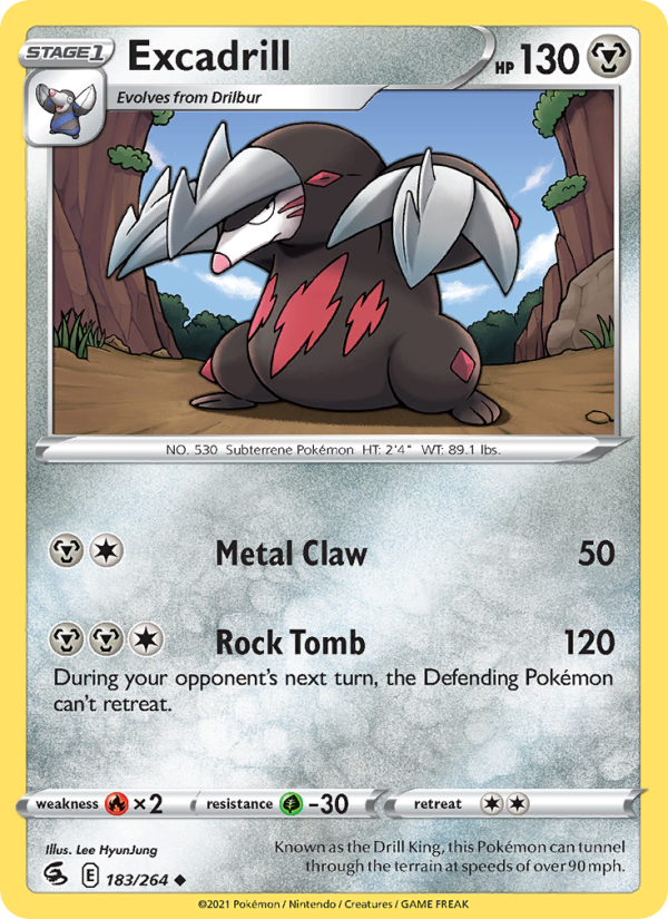 Excadrill - Pokémon TCG Card