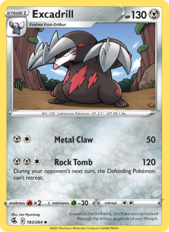 Excadrill - pokemon TCG Card