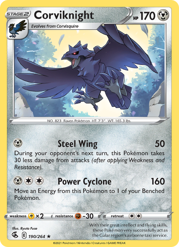 Corviknight - Pokémon TCG Card