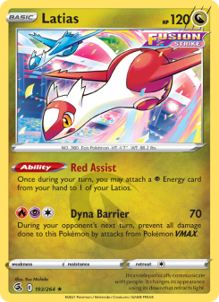 Latias - pokemon TCG Card