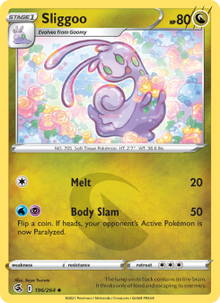 Sliggoo - pokemon TCG Card