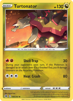 Turtonator - pokemon TCG Card