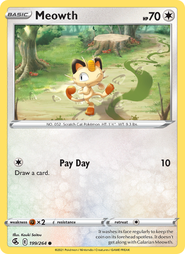 Meowth - Pokémon TCG Card