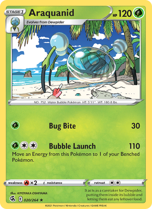 Araquanid - Pokémon TCG Card