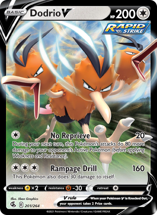 Dodrio V - Pokémon TCG Card
