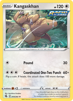 Kangaskhan - pokemon TCG Card