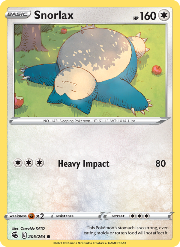 Snorlax - Pokémon TCG Card
