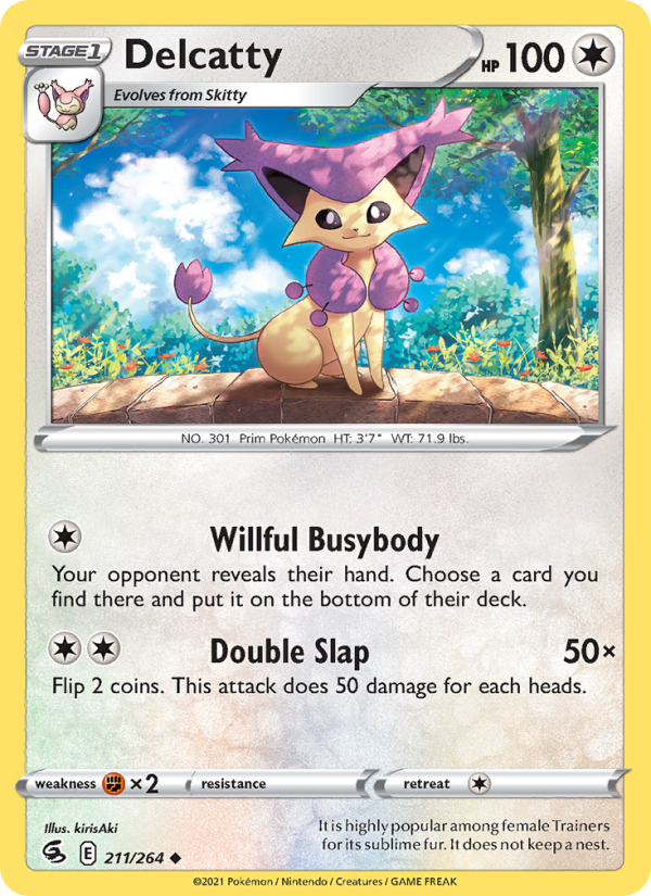 Delcatty - Pokémon TCG Card