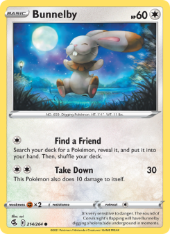 Bunnelby - pokemon TCG Card