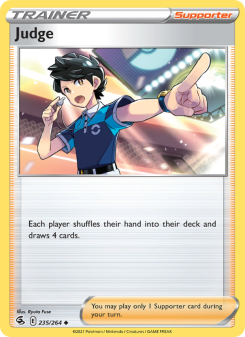 Judge - pokemon TCG Card