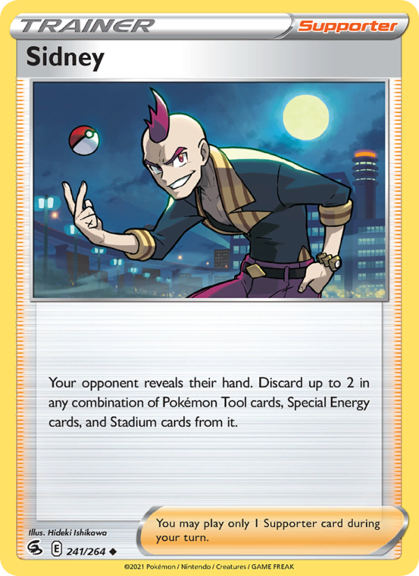 Sidney - Pokémon TCG Card