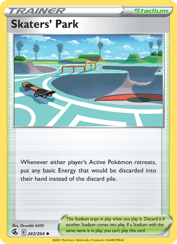 Skaters' Park - Pokémon TCG Card