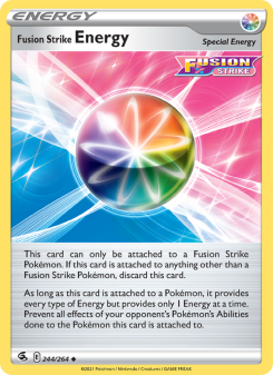 Fusion Strike Energy - pokemon TCG Card