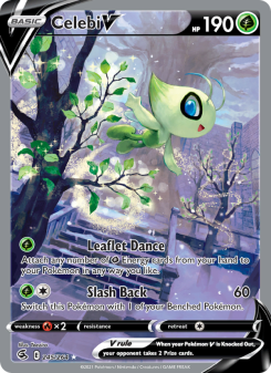 Celebi V - pokemon TCG Card