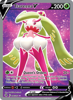 Tsareena V - pokemon TCG Card