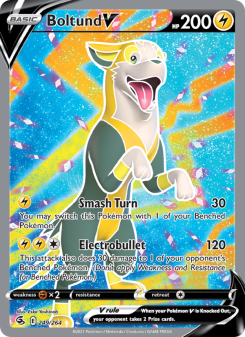 Boltund V - pokemon TCG Card