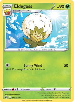 Eldegoss - pokemon TCG Card