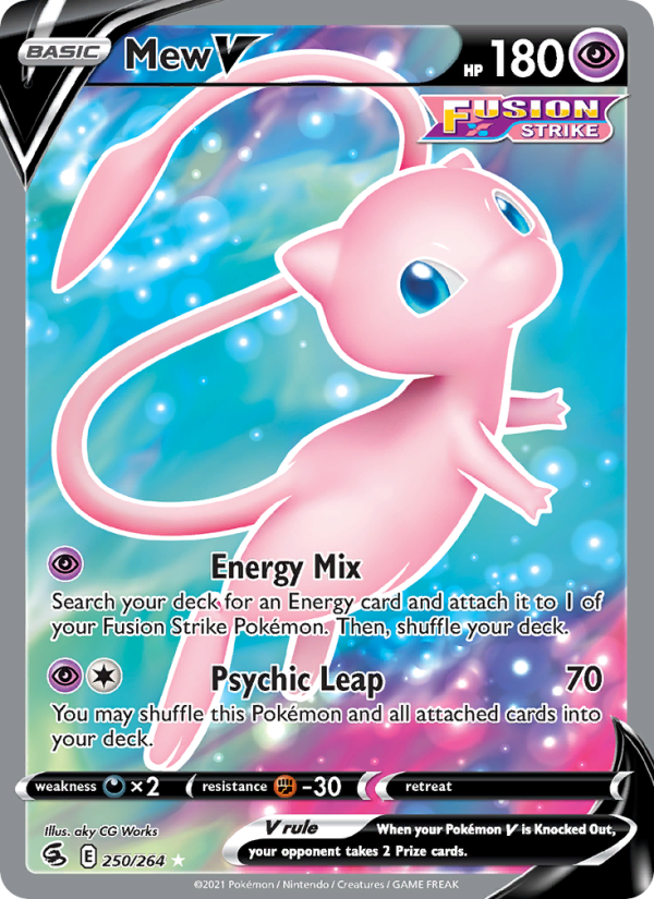 Mew V - Pokémon TCG Card