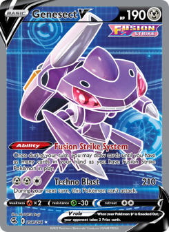 Genesect V - pokemon TCG Card