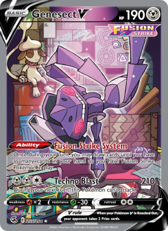 Genesect V - pokemon TCG Card