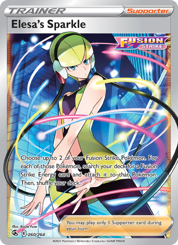 Elesa's Sparkle - Pokémon TCG Card