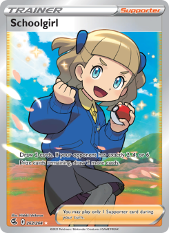 Schoolgirl - pokemon TCG Card