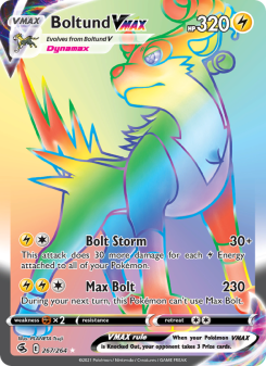 Boltund VMAX - pokemon TCG Card
